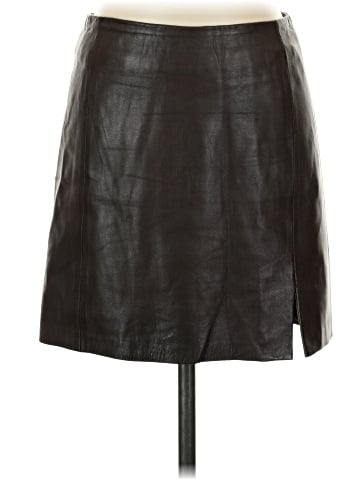 BCBG Faux Leather Skirt (view 1)