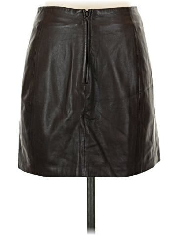 BCBG Faux Leather Skirt (view 2)