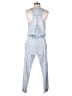 Lovestitch 100% Tencel Solid Blue Jumpsuit Size S - photo 2