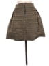 Ginger G. 100% Polyester Tweed Brown Formal Skirt Size M - photo 2