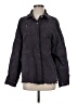 Pol Black 3/4 Sleeve Button-Down Shirt Size S - photo 1