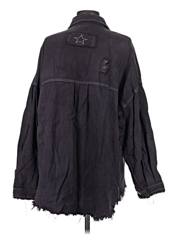 Pol 3/4 Sleeve Button-Down Shirt (view 2)