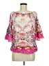Umgee Pink 3/4 Sleeve Blouse Size M - photo 1