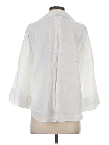 Zara 3/4 Sleeve Button-Down Shirt (view 2)
