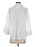 Zara White 3/4 Sleeve Button-Down Shirt Size XS - photo 2