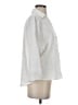 Zara White 3/4 Sleeve Button-Down Shirt Size XS - photo 4