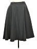 ModCloth Solid Gray Casual Skirt Size M - photo 1