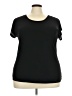 Diana Belle Black Short Sleeve Top Size 3X - photo 1