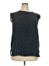 Ann Taylor LOFT 100% Polyester Black Sleeveless Blouse Size XXL - photo 1