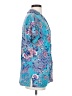 Soma Paisley Blue Short Sleeve Blouse Size S - photo 4