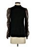 THML Black Long Sleeve Blouse Size S - photo 1