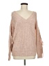 Hem & Thread Tan Long Sleeve Top Size M - photo 1