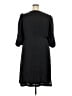 Halogen 100% Polyester Solid Black Casual Dress Size 2X - photo 2