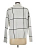 Tahari Checkered-gingham Gray Turtleneck Sweater Size L - photo 2