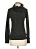 Kavu 100% Polyester Tweed Gray Turtleneck Sweater Size XS - photo 1