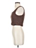 True Religion 100% Polyester Brown Sleeveless Top Size S (estimated) - photo 5