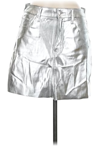 Express Faux Leather Skirt (view 1)