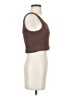 True Religion 100% Polyester Brown Sleeveless Top Size S (estimated) - photo 4