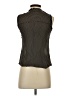 Tory Burch 100% Silk Black Sleeveless Silk Top Size 2 - photo 2