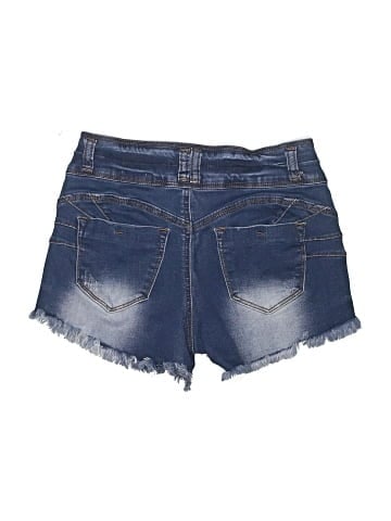 Bamboo Denim Shorts (view 2)