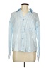 The Workshop Blue Long Sleeve Blouse Size M - photo 1