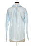 The Workshop Blue Long Sleeve Blouse Size M - photo 2