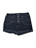 Mossimo Supply Co. Solid Blue Denim Shorts Size 4 - photo 1