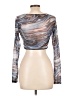 Tic : Toc Gray Long Sleeve Top Size L - photo 2