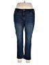 Kut from the Kloth Solid Blue Jeans Size 14 (petite) - photo 1