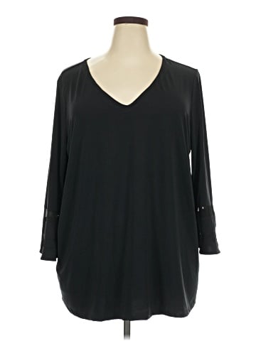 Jessica London 3/4 Sleeve T-Shirt (view 1)