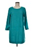 J.Crew Solid Teal Casual Dress Size 8 - photo 1