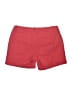 Merona 100% Cotton Chevron-herringbone Red Shorts Size 4 - photo 2
