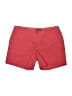 Merona 100% Cotton Chevron-herringbone Red Shorts Size 4 - photo 1