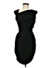 Xscape Solid Black Cocktail Dress Size 8 - photo 1