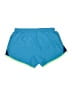 Nike 100% Polyester Color Block Blue Athletic Shorts Size S - photo 2