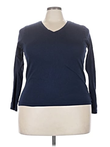 Lands' End 3/4 Sleeve T-Shirt (view 1)