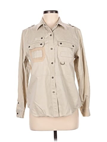 Lauren by Ralph Lauren Long Sleeve Button-Down Shirt (view 1)