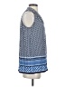 Max Studio Blue Sleeveless Blouse Size S - photo 4
