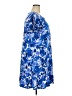 AGB Print Blue Casual Dress Size 2X - photo 4