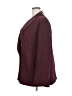 Vince. 100% Polyester Burgundy Blazer Size 22 - photo 5