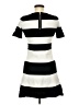 BCBGMAXAZRIA Stripes Black Casual Dress Size M - photo 2