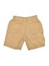Hanna Andersson 100% Cotton Solid Tan Khaki Shorts Size 6 - 7 - photo 2