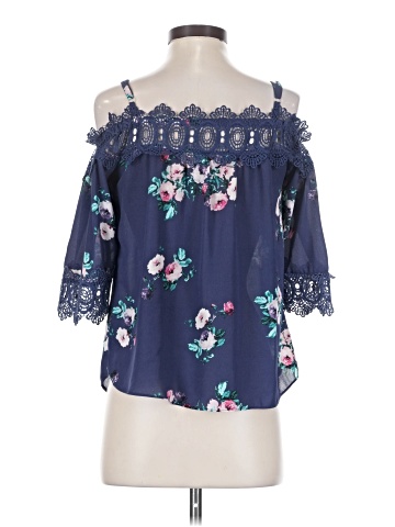 Iz Byer 3/4 Sleeve Blouse (view 2)