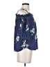 Iz Byer 100% Polyester Blue 3/4 Sleeve Blouse Size XS - photo 4