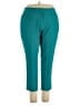 Worthington Solid Teal Casual Pants Size 18 - photo 1