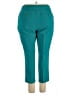 Worthington Solid Teal Casual Pants Size 18 - photo 2