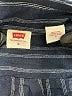 Levi's Stripes Black Short Sleeve Button-Down Shirt Size M - photo 7