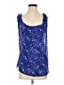 Free People 100% Modal Blue Sleeveless Blouse Size S - photo 1