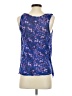 Free People 100% Modal Blue Sleeveless Blouse Size S - photo 2