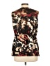 Christopher & Banks 100% Polyester Brown Sleeveless Blouse Size L - photo 2